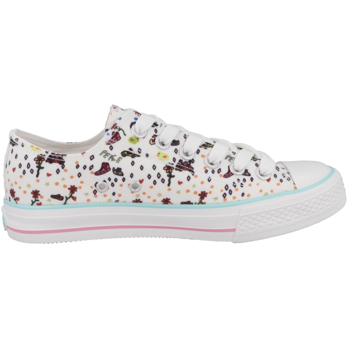 Dockers by Gerli 36UR201 X-Art Limited Edition Sneaker low weiss