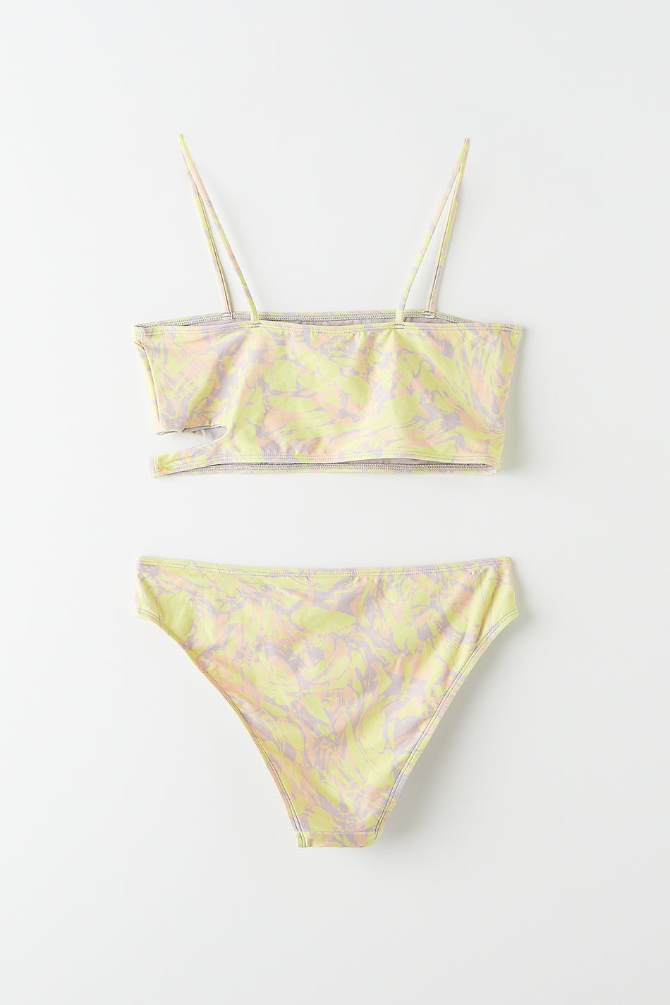 Y cut out bikini set