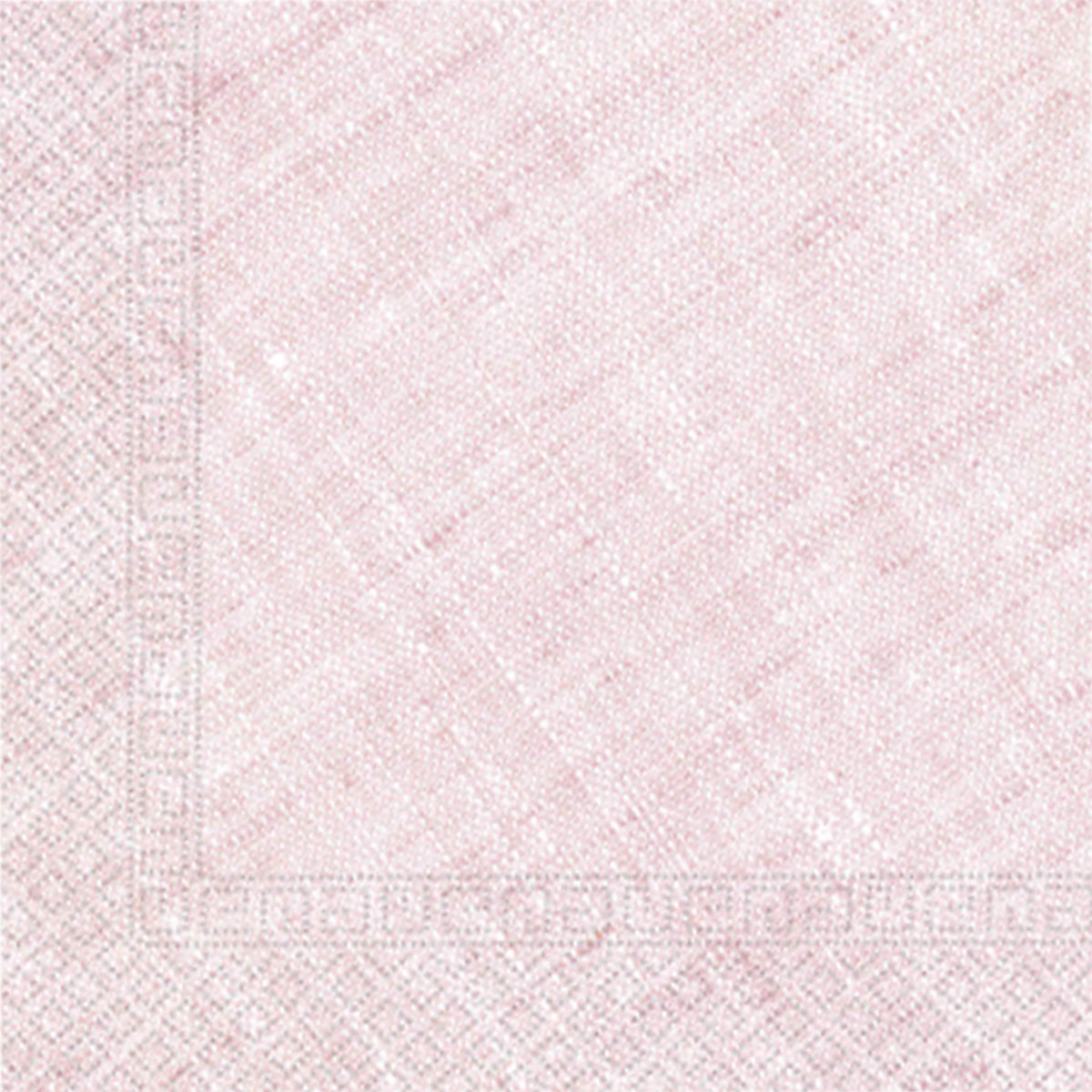Servietten Pink in Textildesign Einfarbige Papierprodukte - kompostierbar 3-lagig 33x33cm Pink, 20 Stück