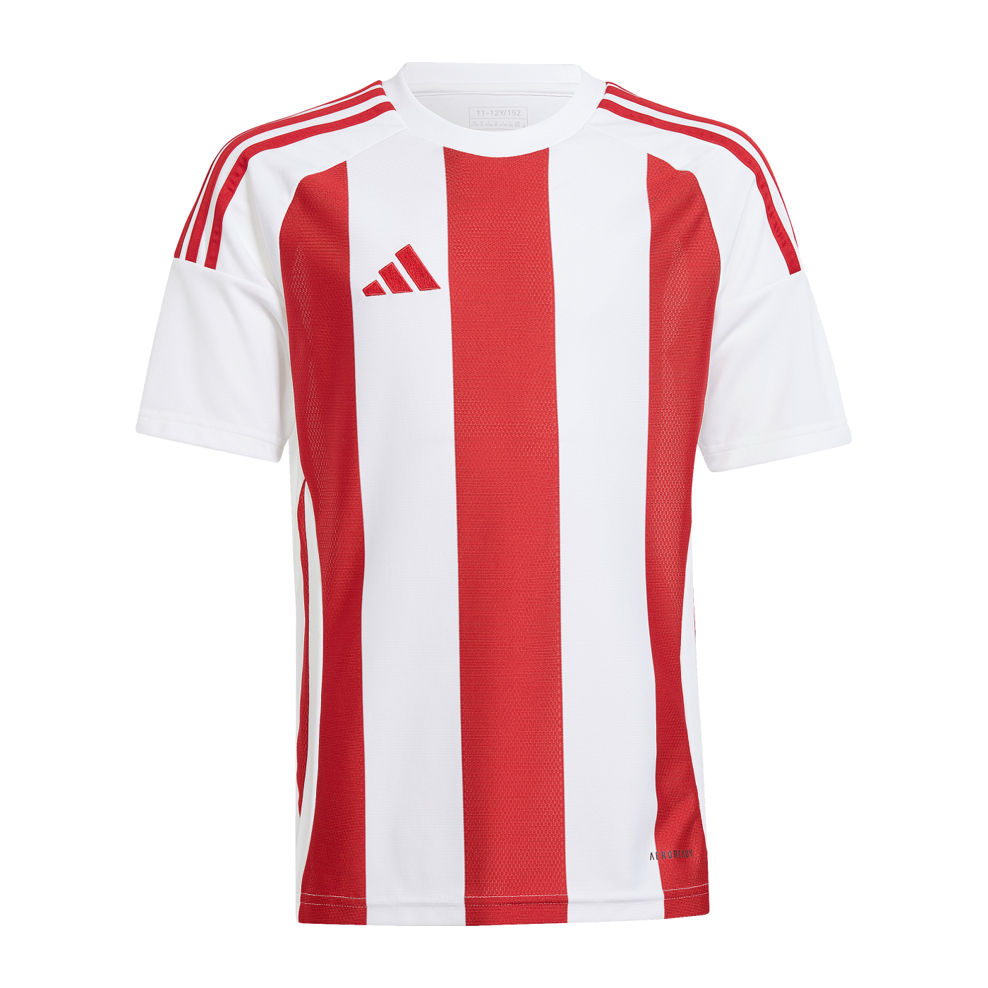 adidas Striped 24 Trikot Kids Weiss Rot