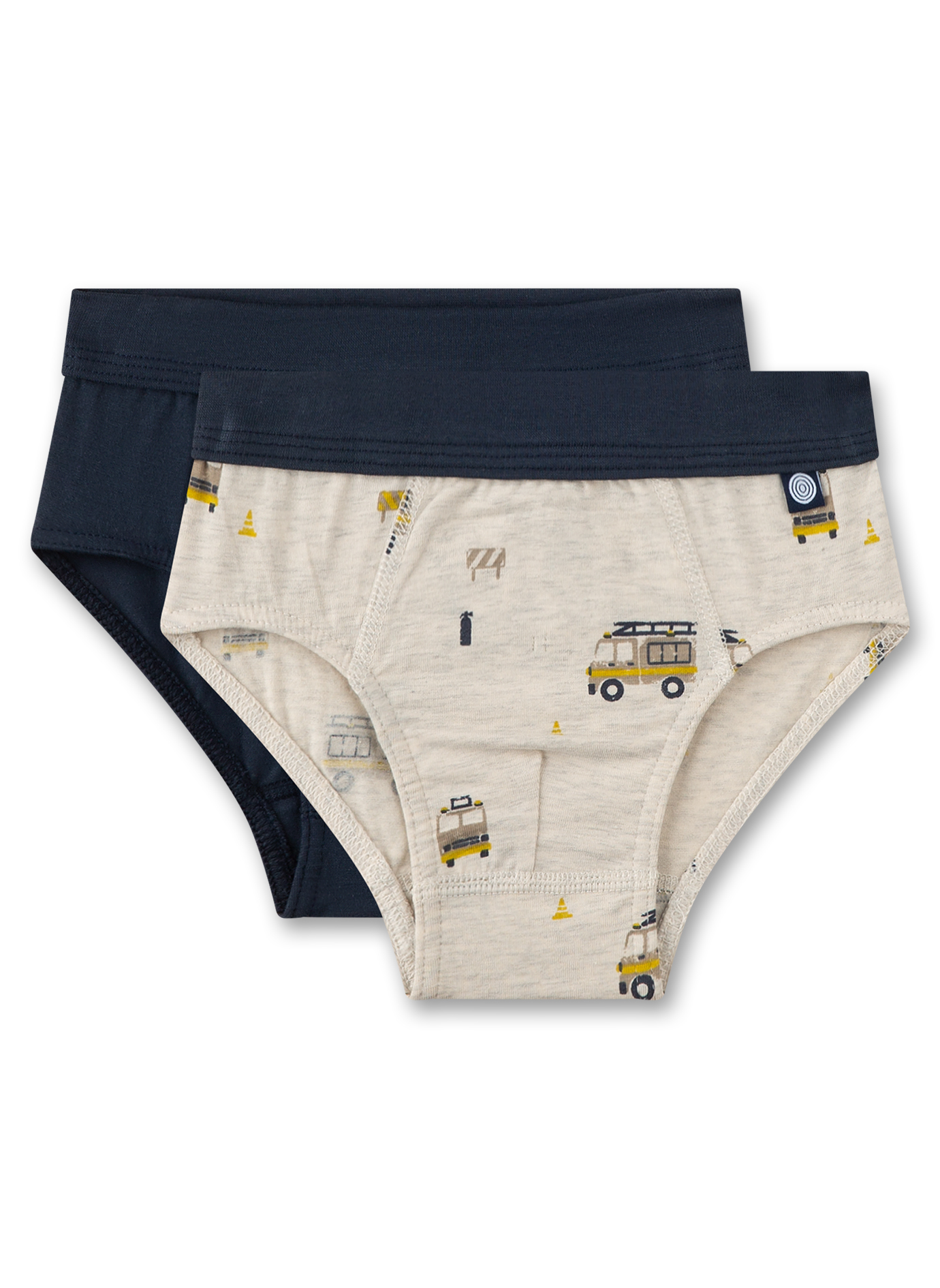 Jungen-Slips (Doppelpack) Beige