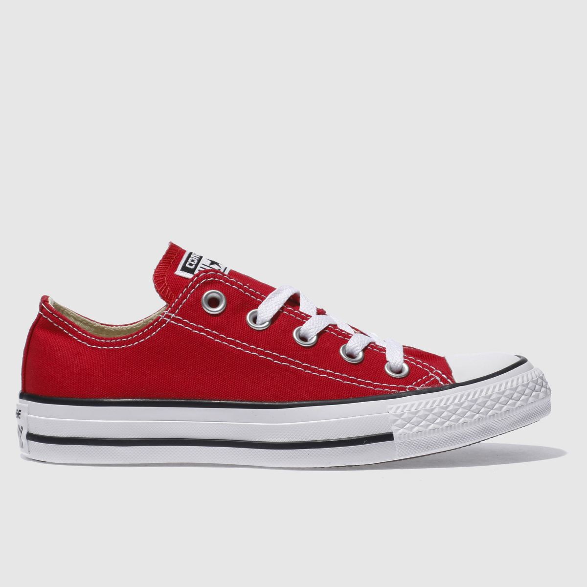 Converse All Star Ox cipők piros színben