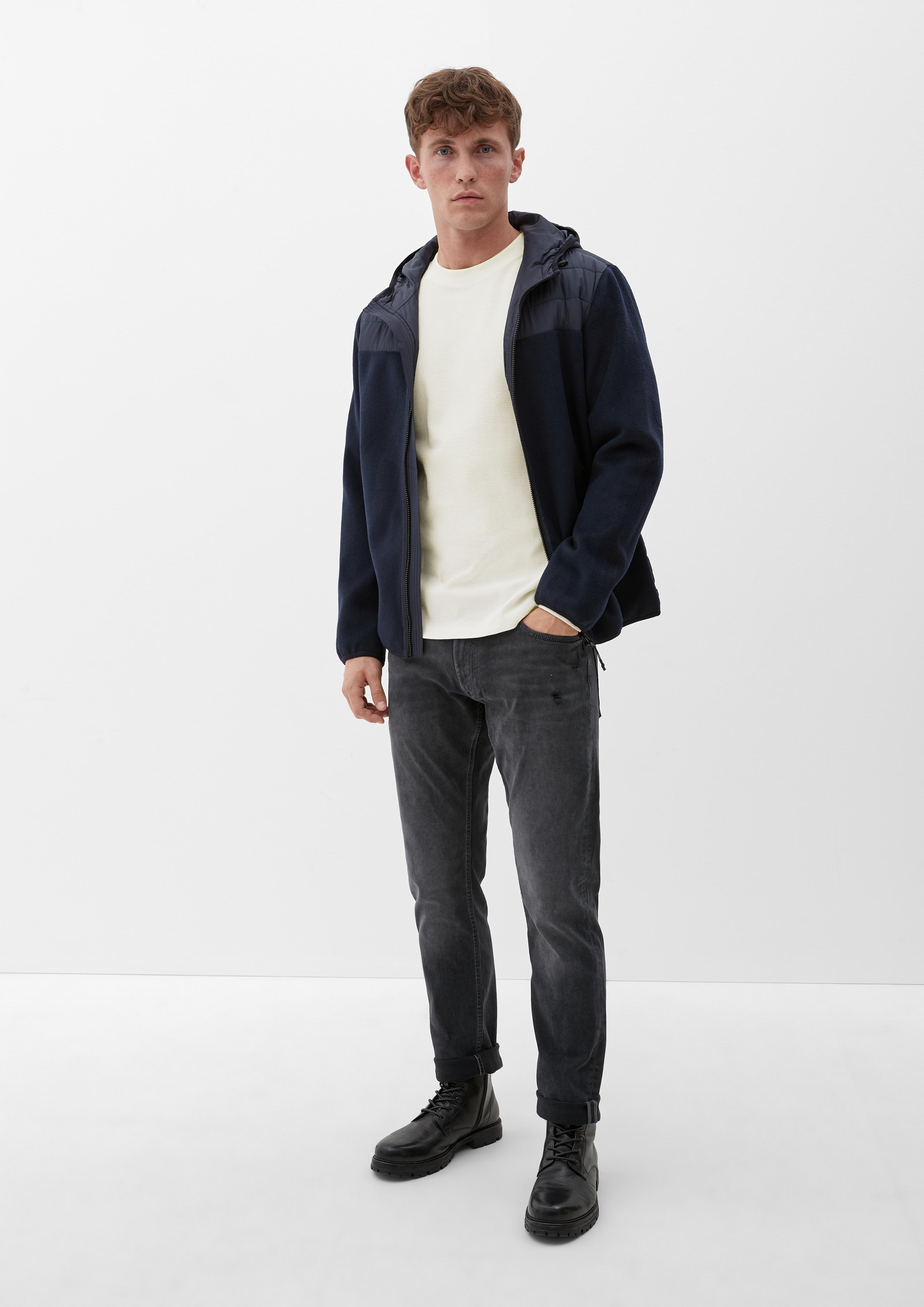 Longsleeve mit Strukturmuster&nbsp;  2119133-0240