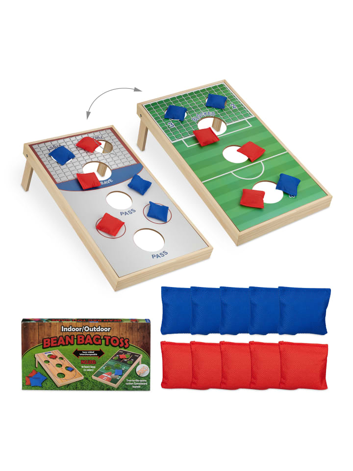 relaxdays 11tlg. Cornhole in Bunt - (B)29 x (H)18 x (T)58 cm günstig kaufen onesize