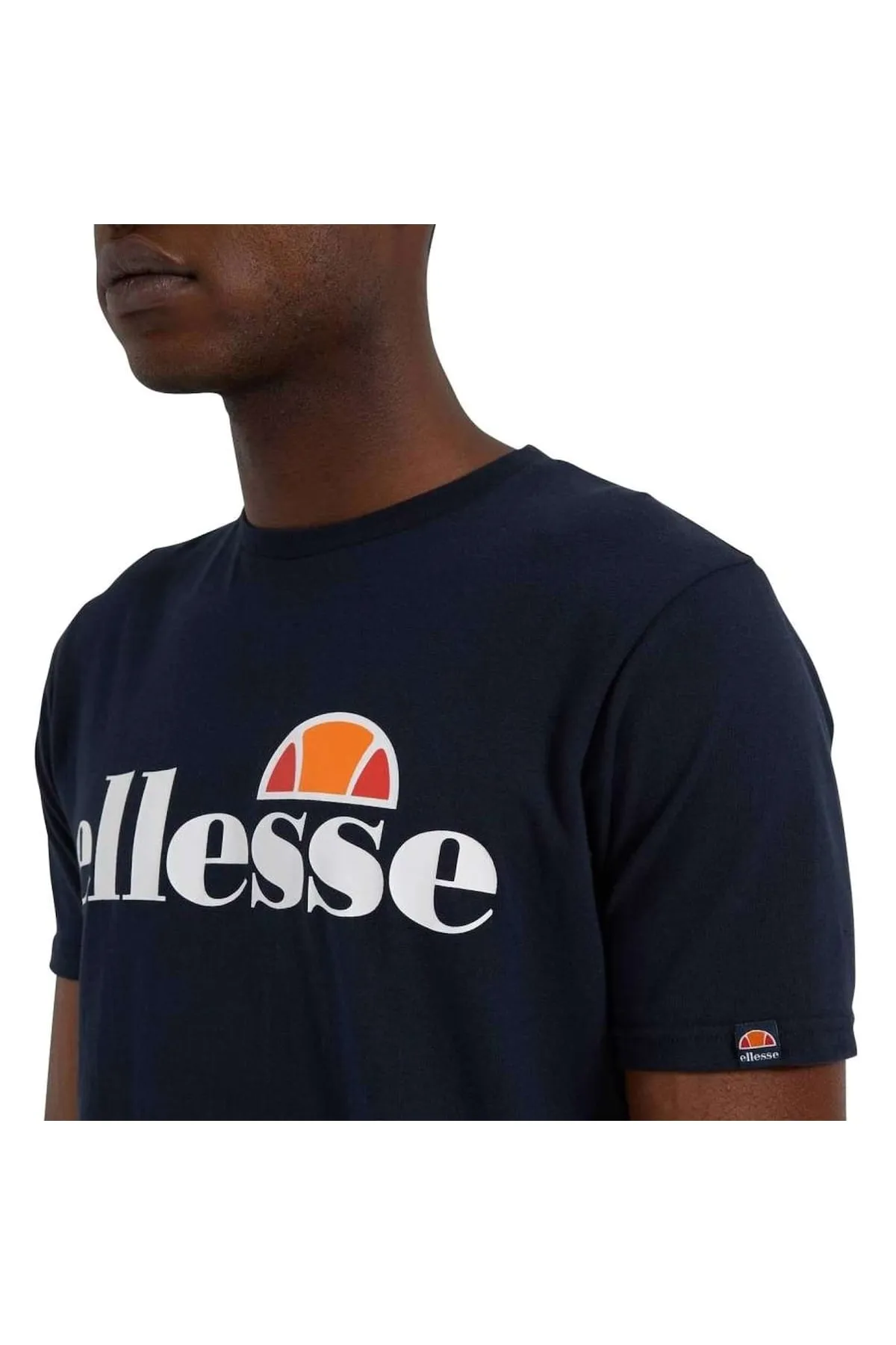 Ellesse  Herren T-Shirt SL PRADO TEE - Kurzarm, Crewneck, Rundhals, Logo-Print