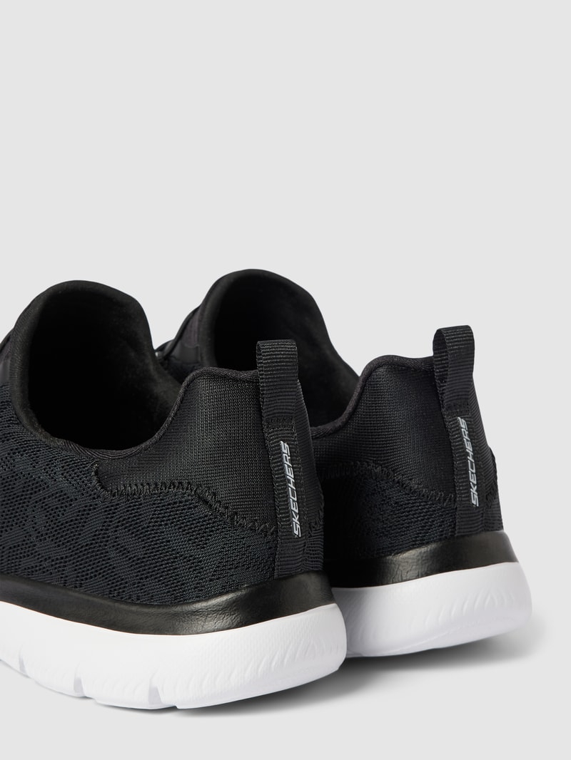 Sneaker mit Label-Details Modell 'SUMMITS' in schwarz