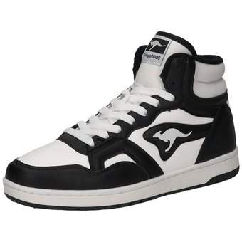 KangaROOS Slam Point Mid Sneaker in schwarz