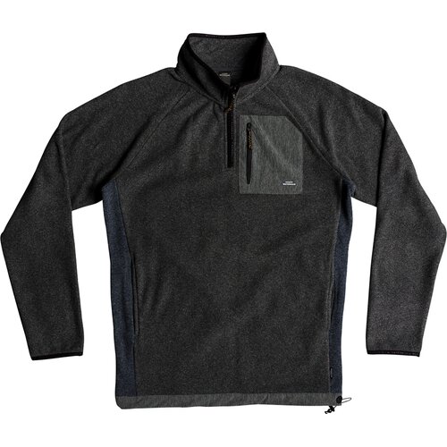 QUICKSILVER HERREN GEBONDETES SWEATSHIRT MIT HALBREISSVERSCHLUSS WATERMAN BIGGER BOAT