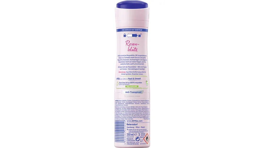 NDEO Spray Rosenblüte Anti-Transpirant 150 ml
