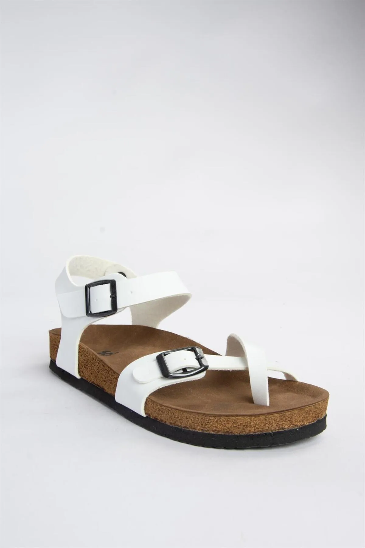Fox Shoes  Weiße Damensandalen H777786009