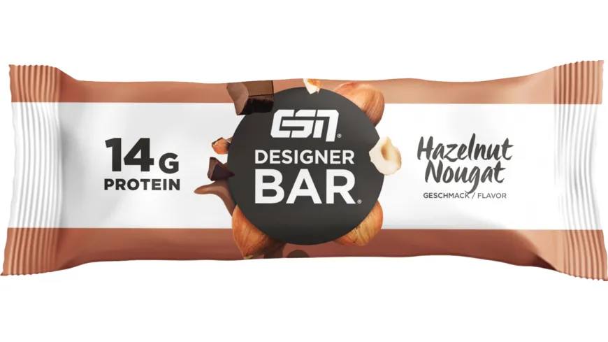 ESN Designer Bar Hazelnut Nougat 45 g