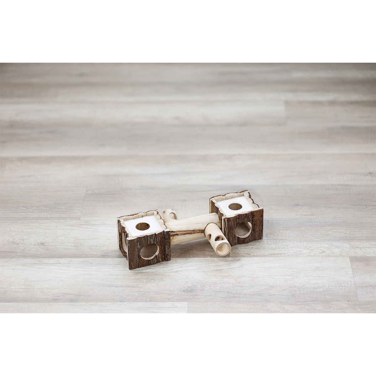 Kerbl Hamsterburg mit Tunnel NATURE 40x12x10cm