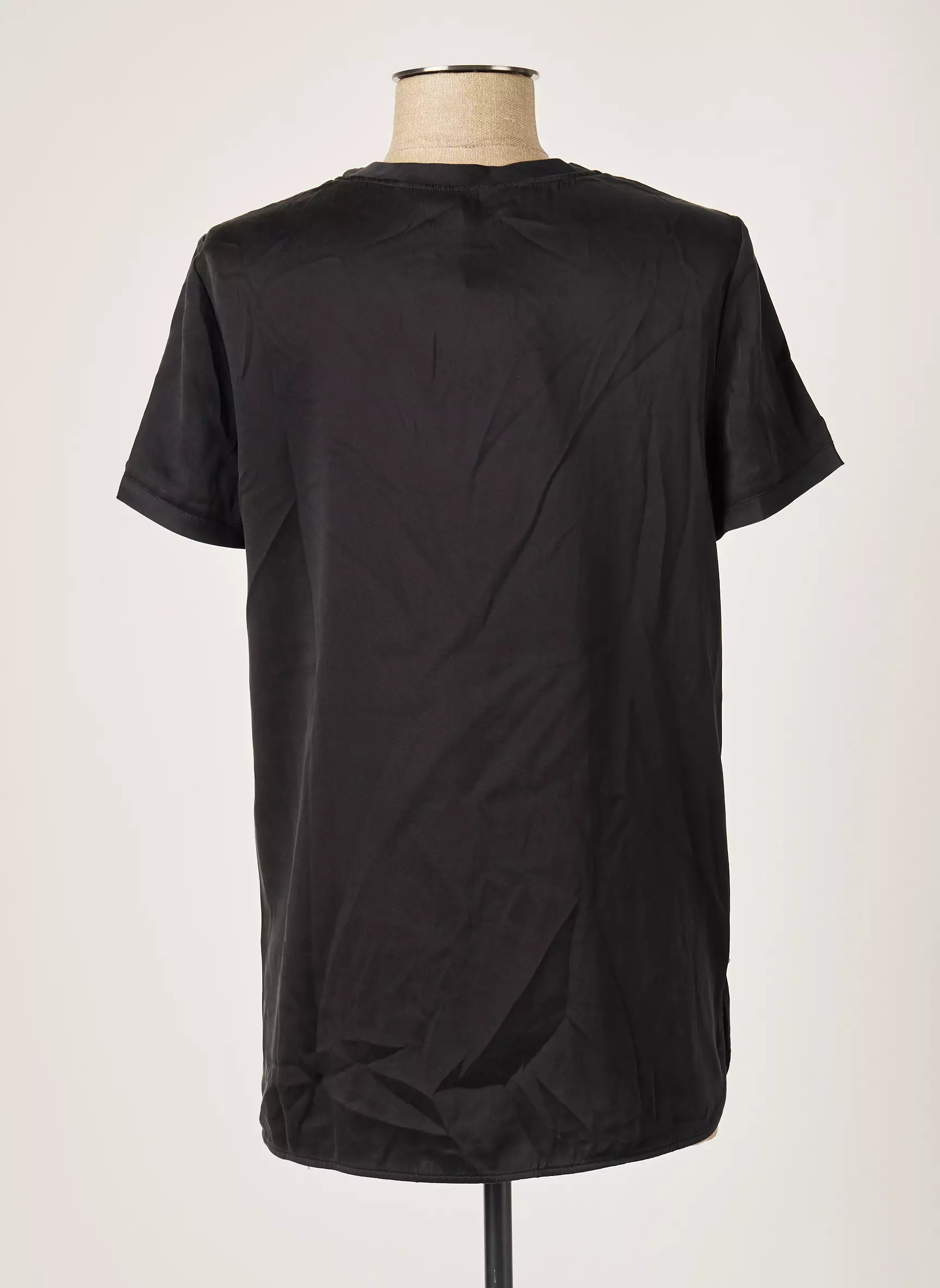 Manila Grace Tshirts Femme couleur noir