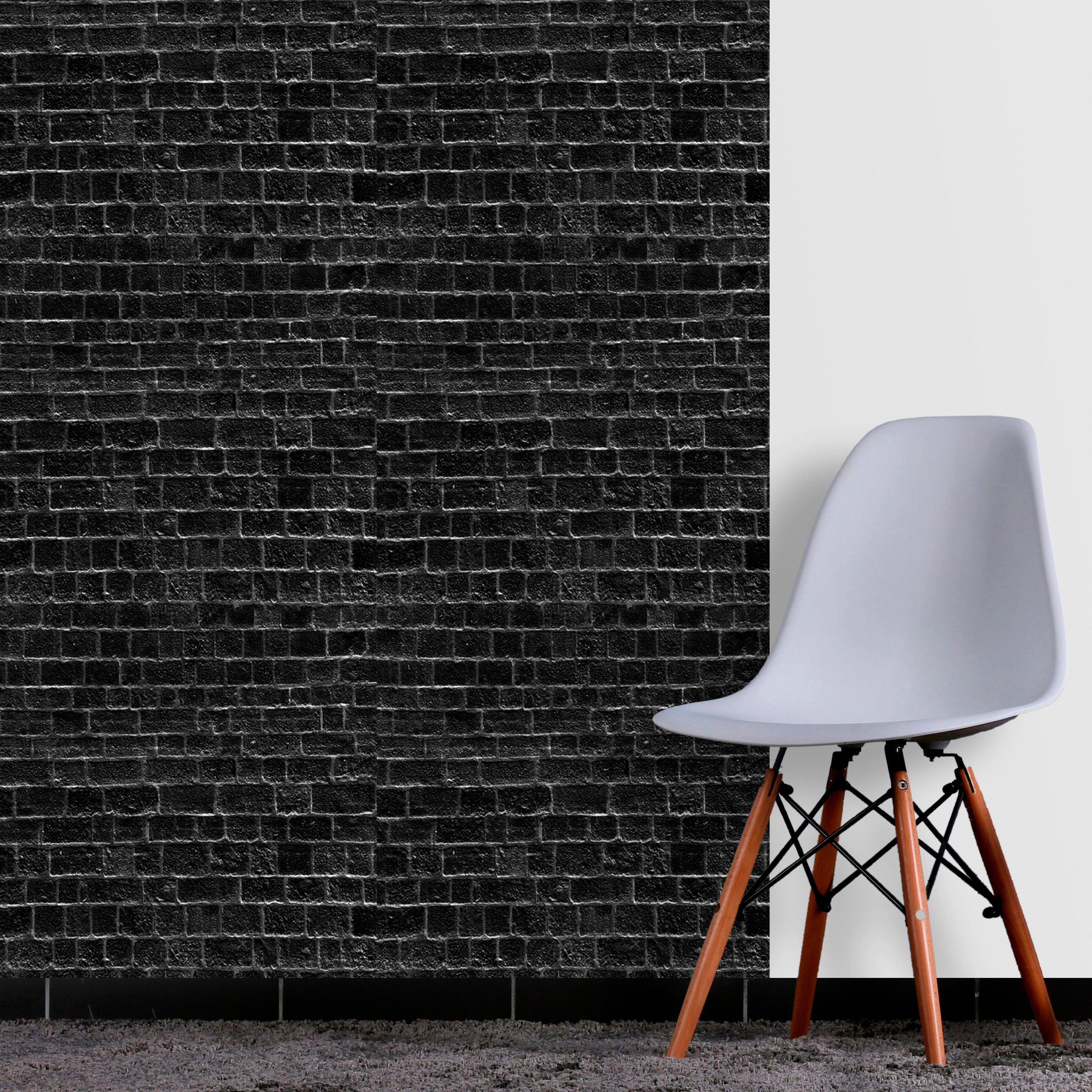 queence Vinyltapete Ruben, Steinoptik, 90 x 250 cm, selbstklebend