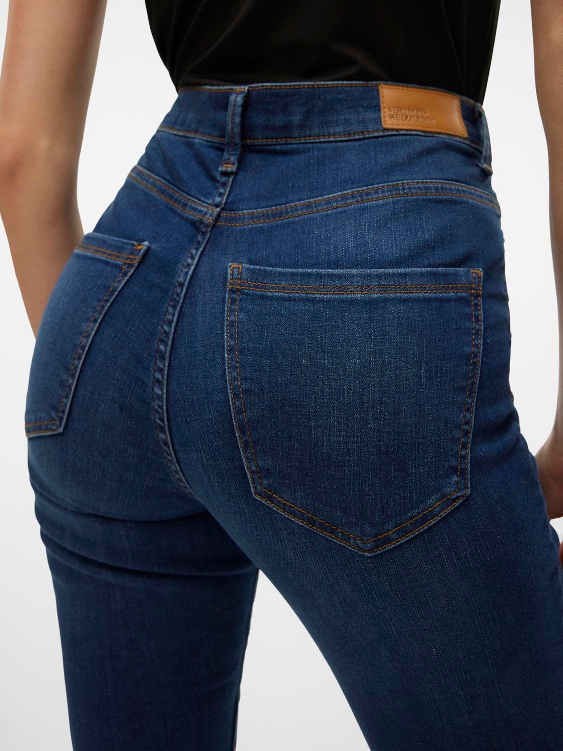 VMSOPHIA Hohe Taille Skinny Fit Jeans