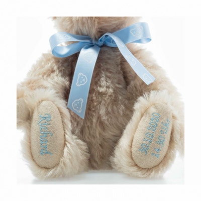 Teddybär zur Geburt, 27 cm, beige