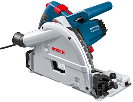 „Bosch GKT 55 GCE“ įgilinamasis pjūklas, 1400 vatų, 0601675000