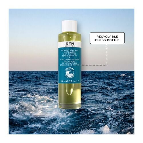 REN Atlantic Kalp a hořčík Tělový olej proti únavě 100 ml
