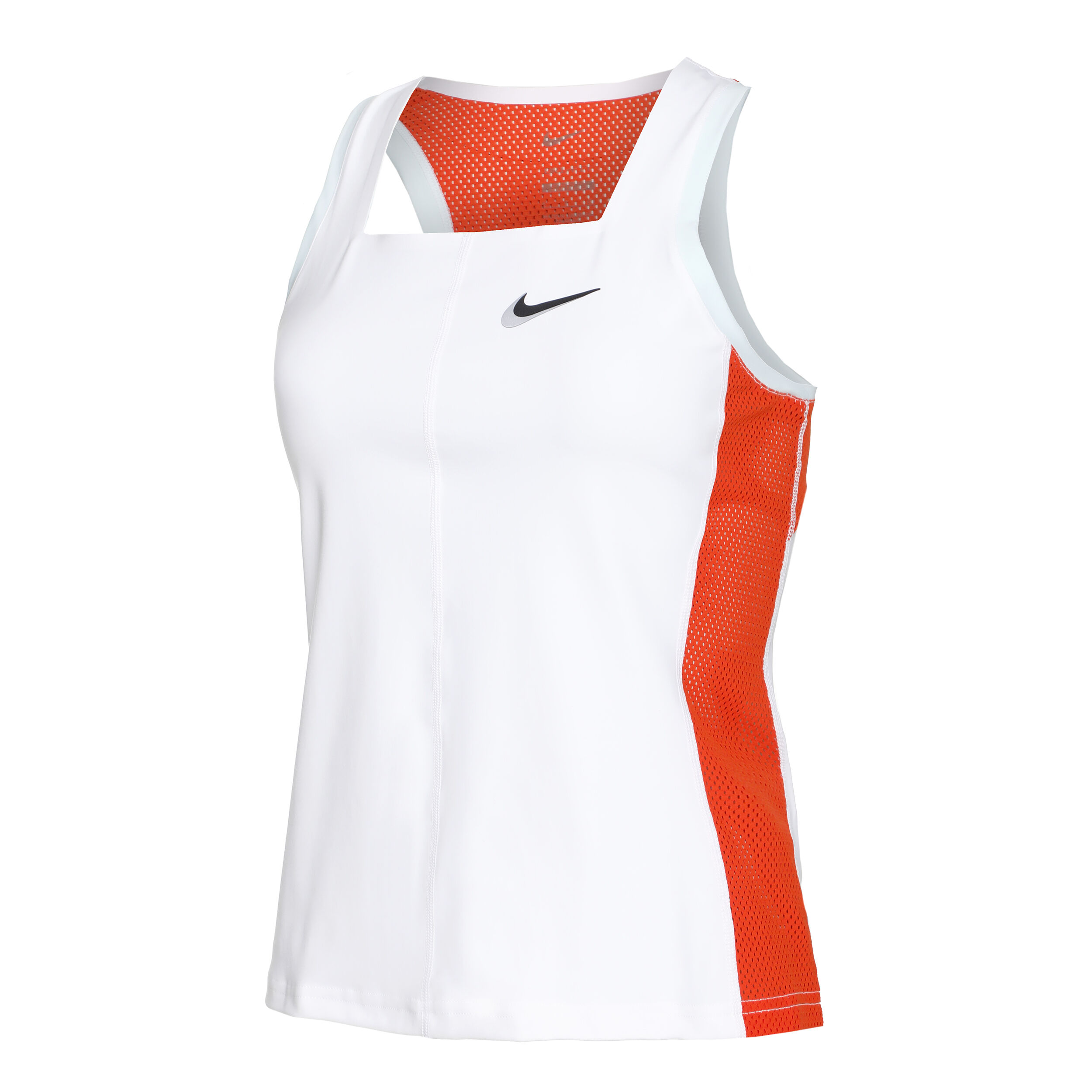 Court Dri-Fit Slam Tank-Top Damen - Weiß, Orange