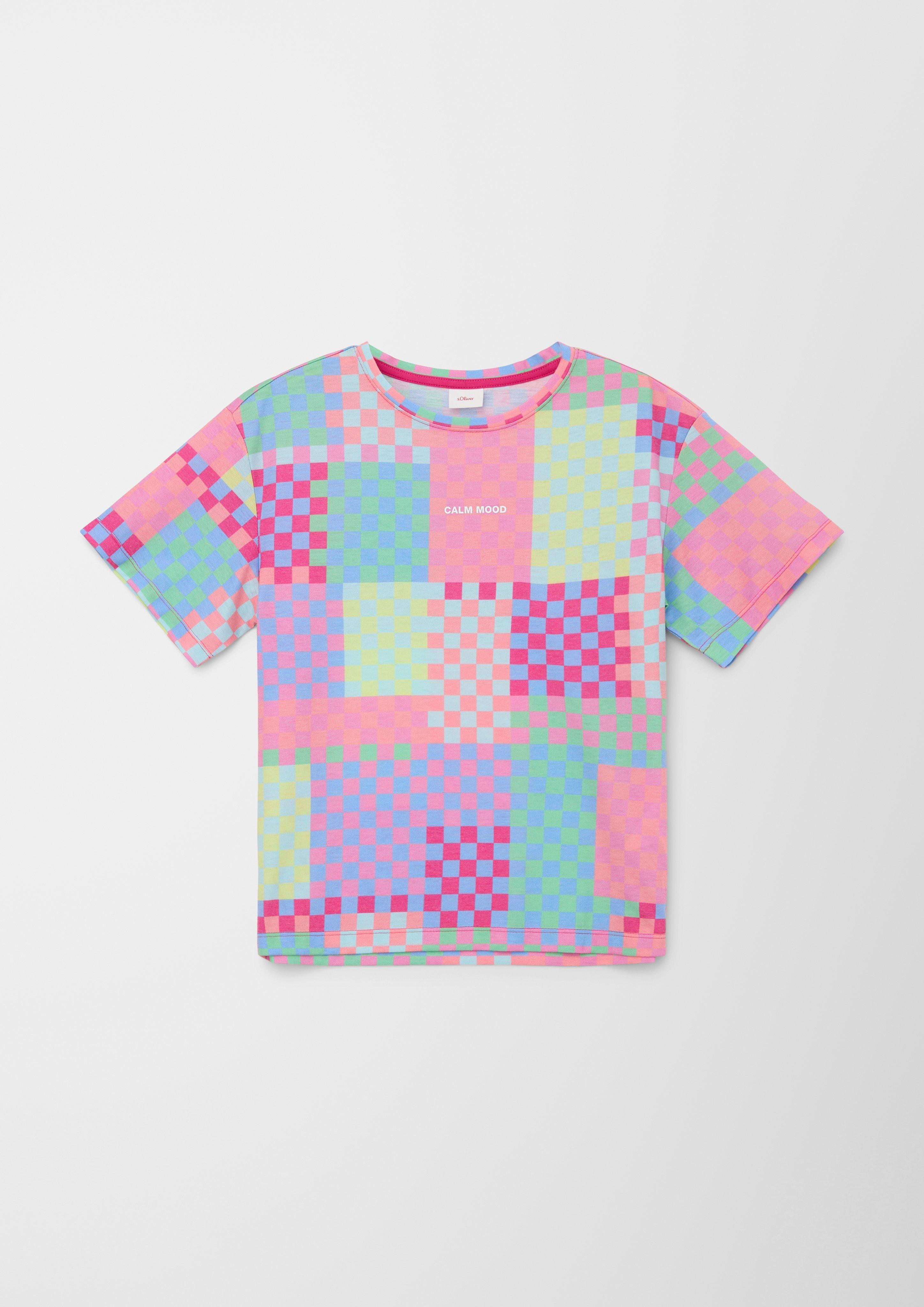 Boxy-Shirt mit Sublimation Print  2130479-44A4