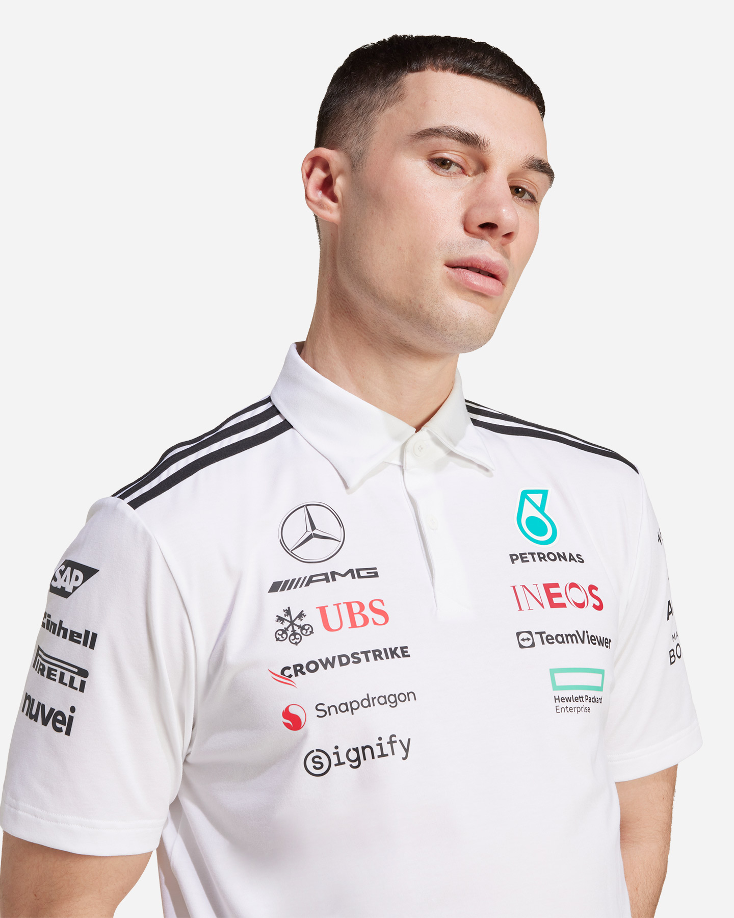 Fanwear Adidas Mercedes Tm M JW0586