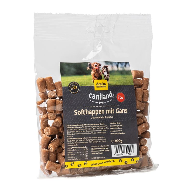 Caniland Softhappen Getreidefrei mit Gans
