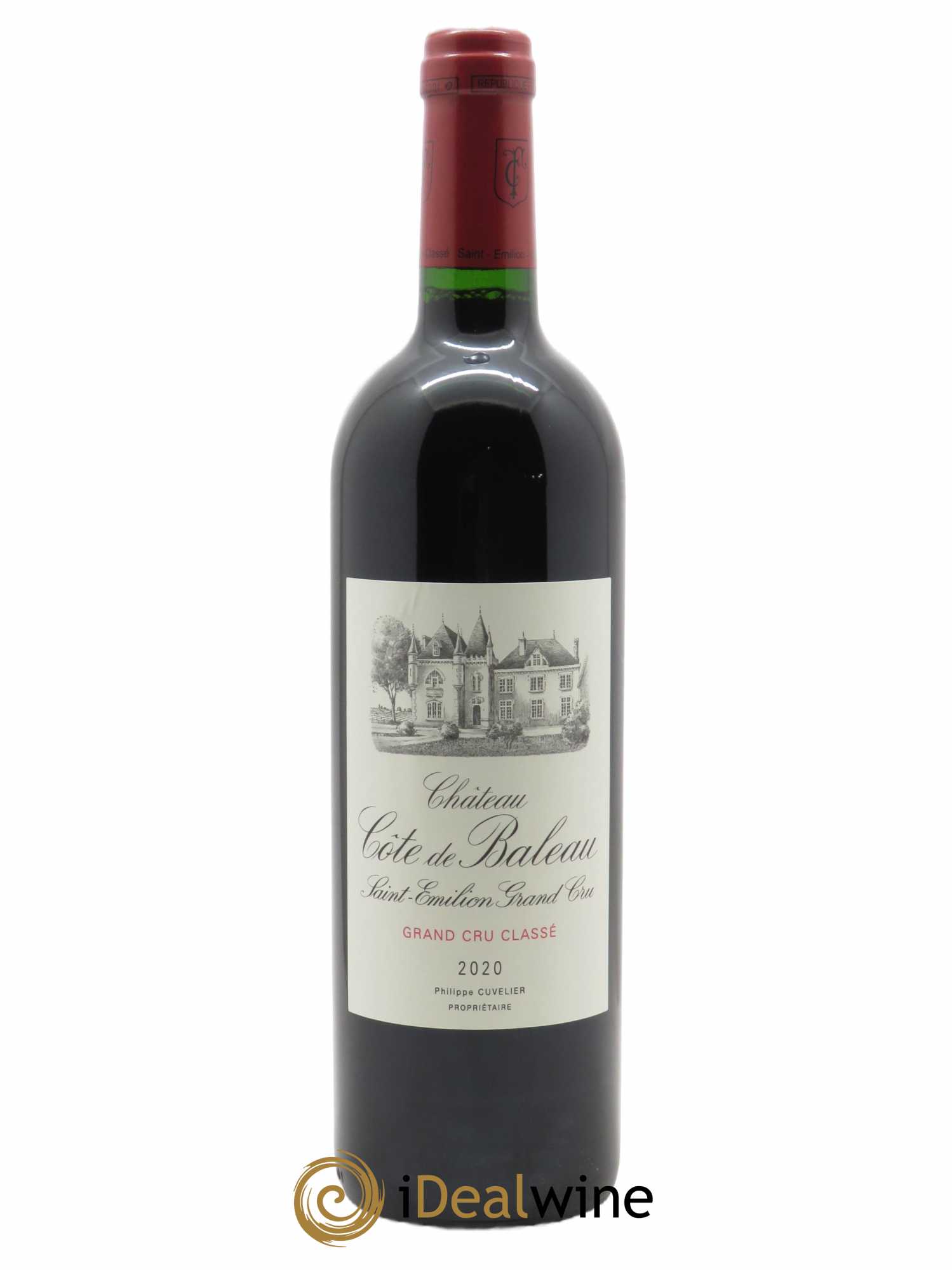 Château Côte de Baleau Grand Cru Classé  2020 - Lot de 1 Bouteille