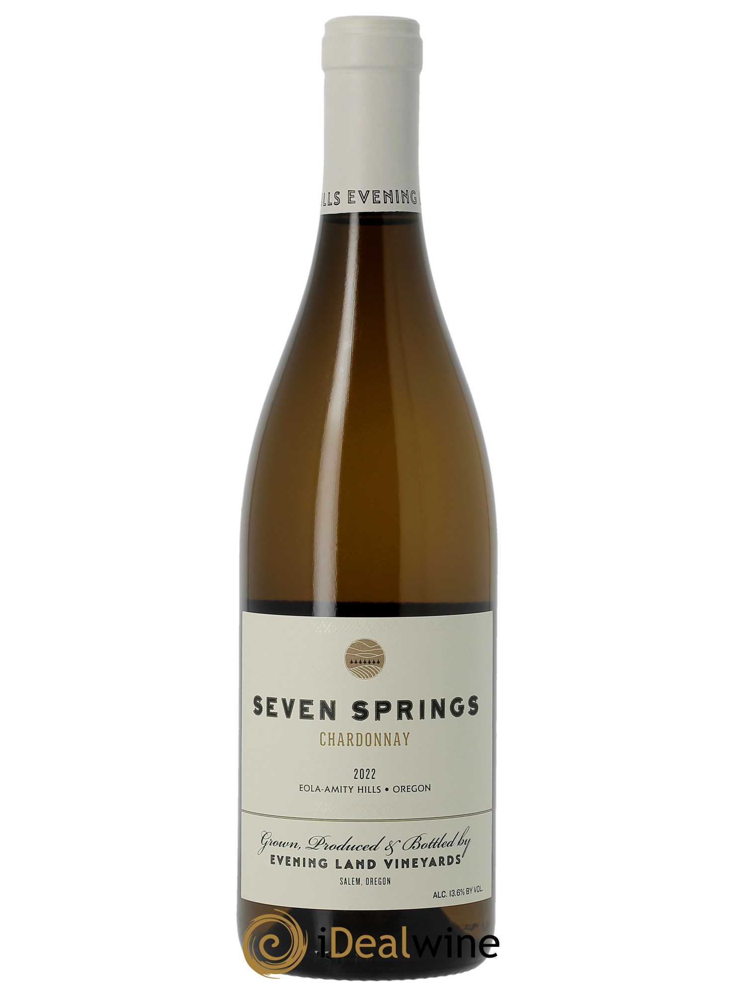 Eola-Amity Hills Seven Springs Chardonnay Evening Land - Rajat Parr  2022 - Lot de 1 Bouteille
