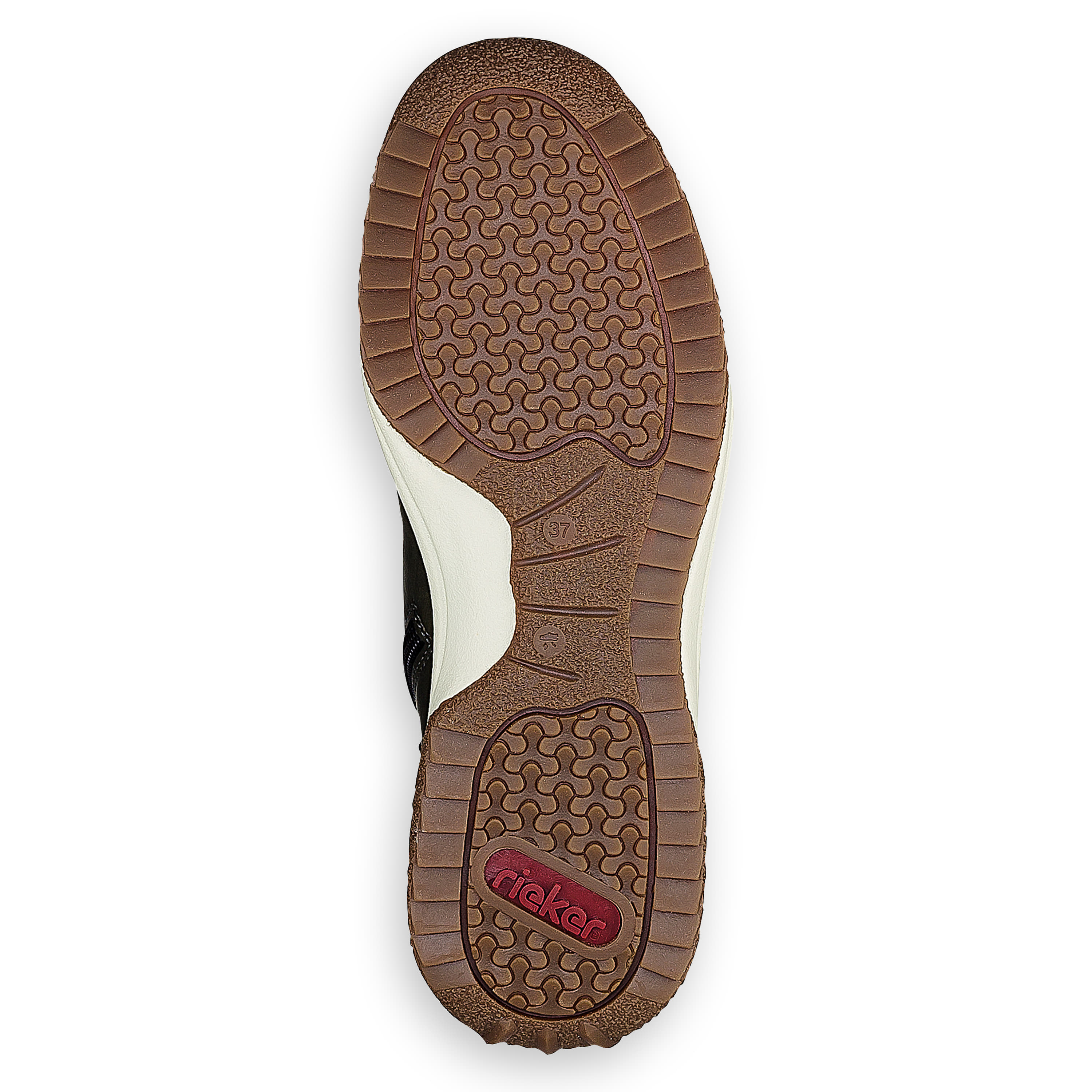 Rieker Damen Schnürschuhe moosgrün