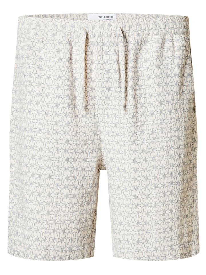 SELECTED HOMME Shorts in Creme günstig kaufen
