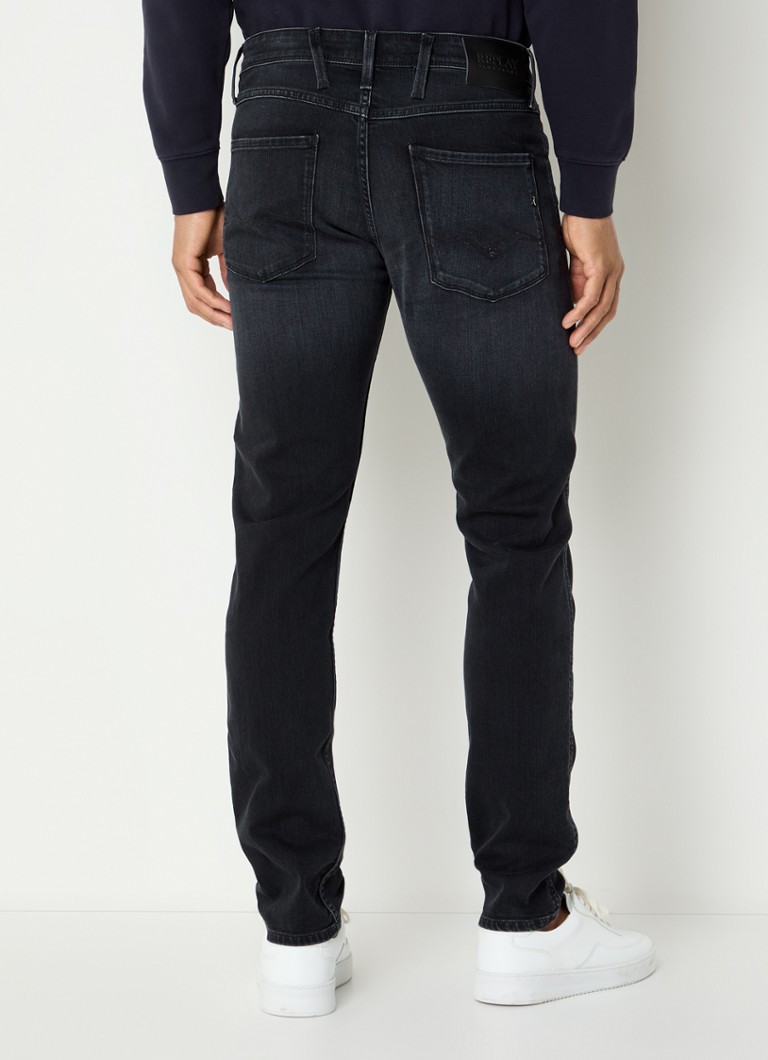 Džíny Replay Anbass slim fit s tmavým praním