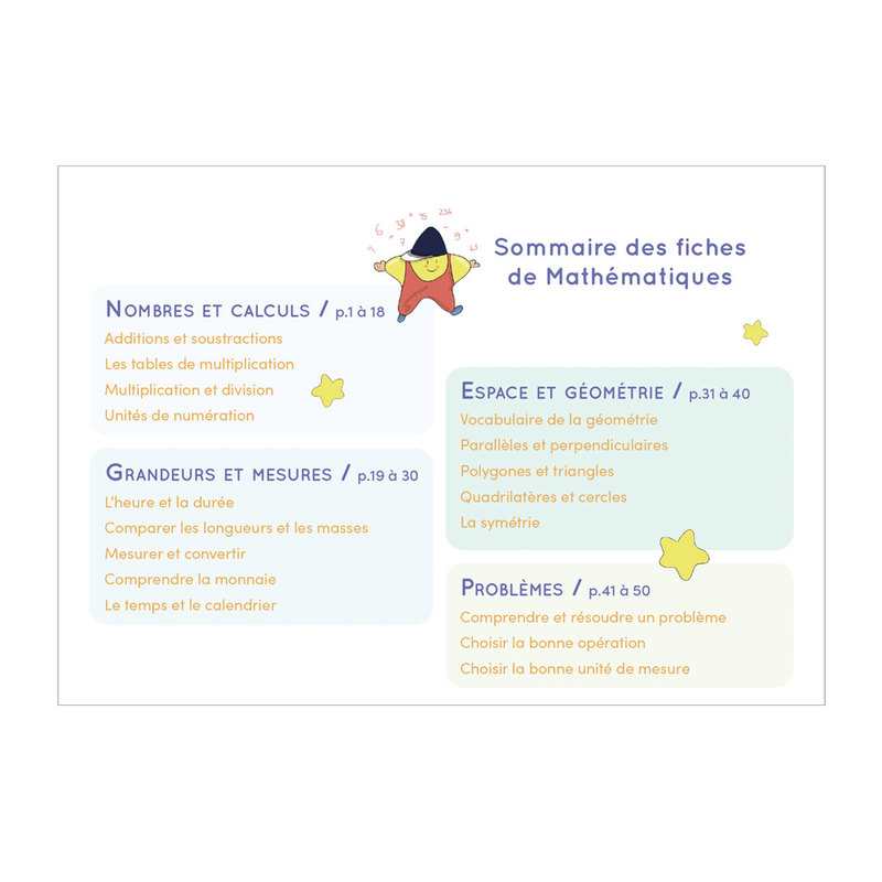 Chevalet français et maths - Grands- pour l'étoilium Astres & Cie
