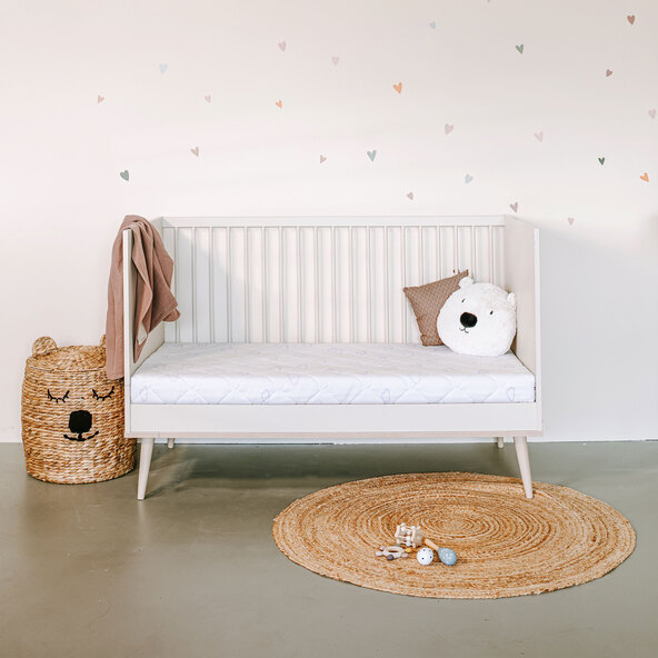 Gitterbettmatratze Air Flow Comfort, 70 x 140 x 11 cm