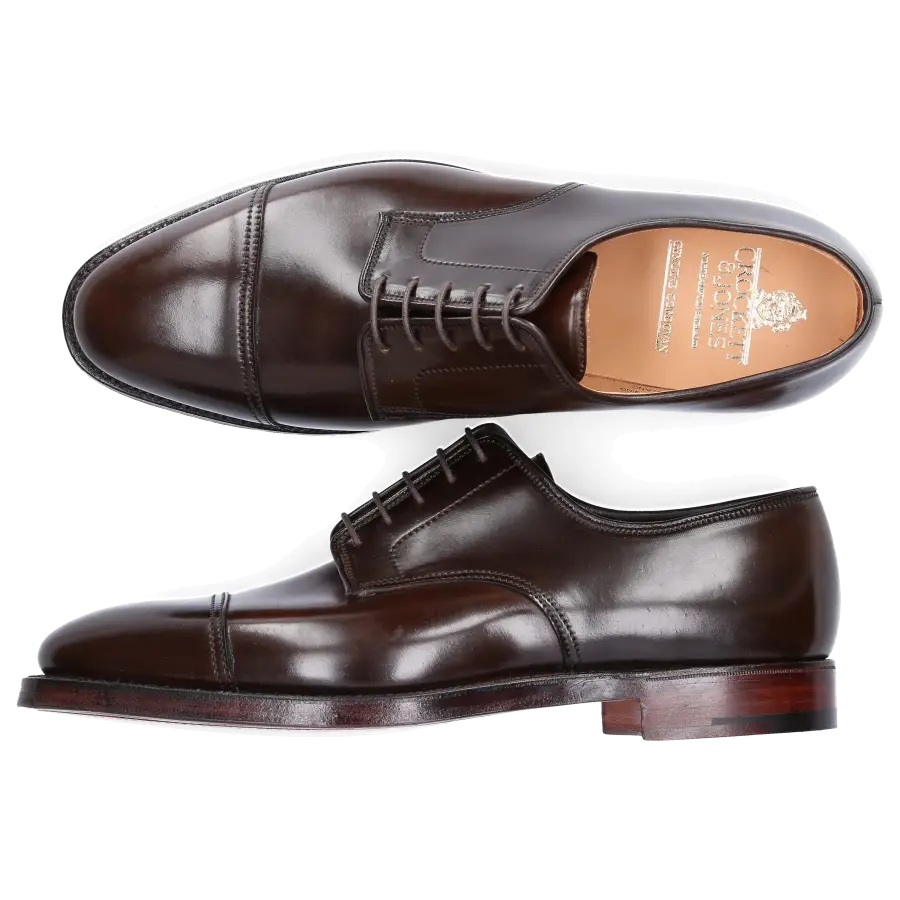 Crockett & Jones - Businessschuhe Derby EMPIRE Cordovan - braun