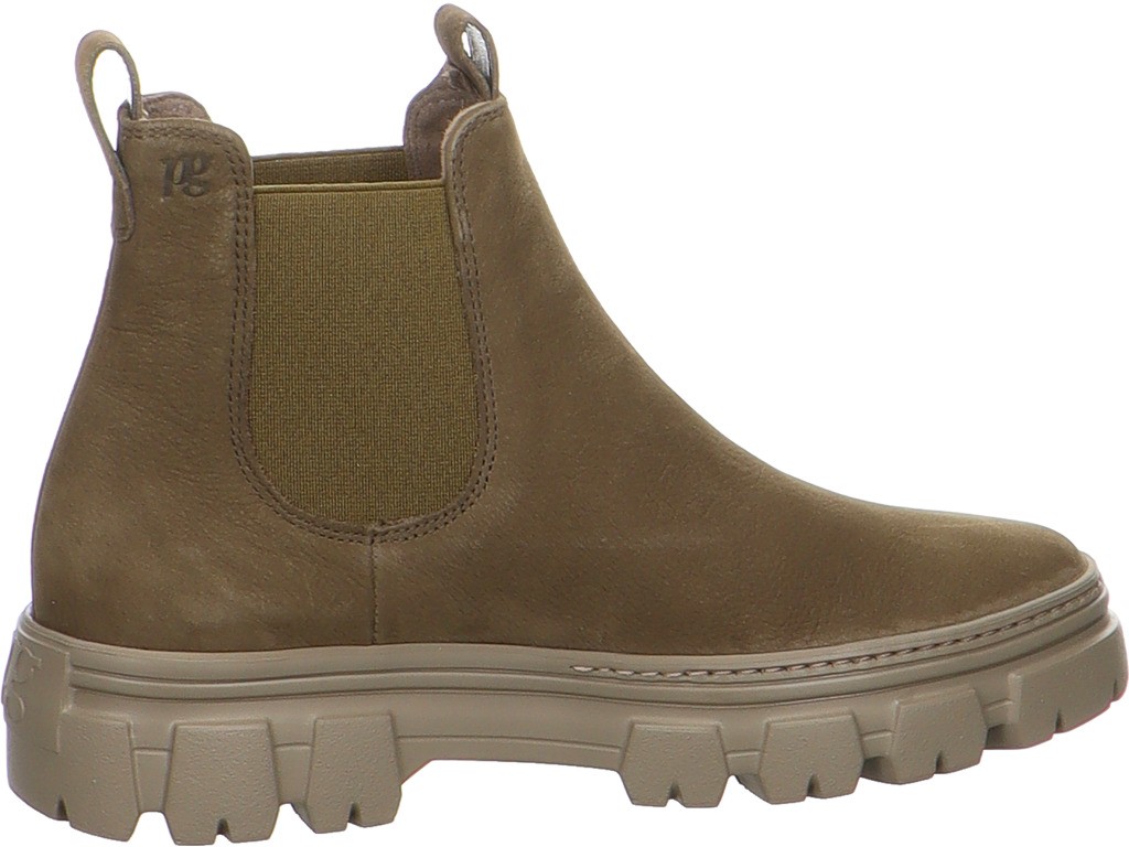PAUL GREEN Stiefeletten khaki 0072-5122-062/Chelsea-Stiefele