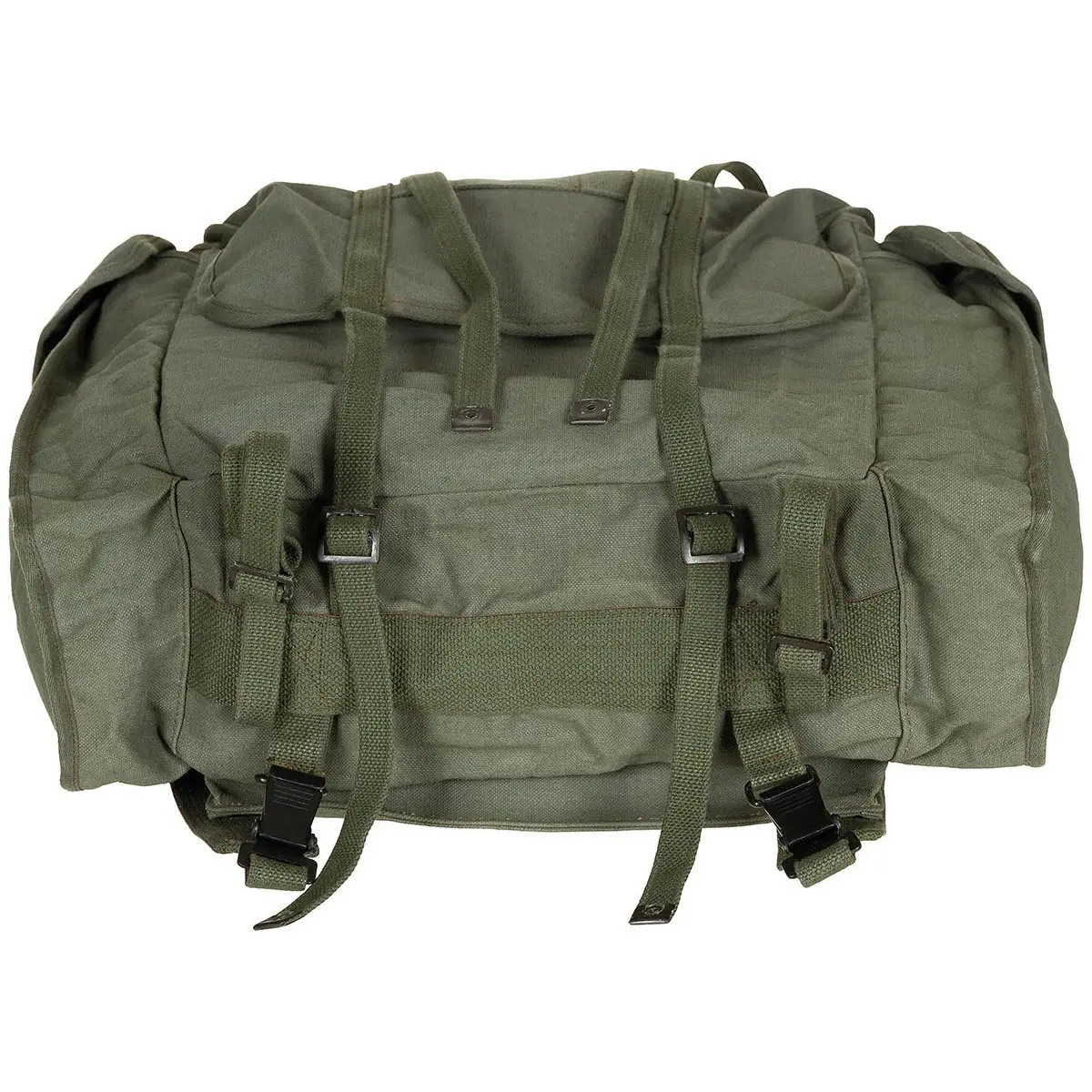 Belgischer Rucksack M55 Canvas oliv