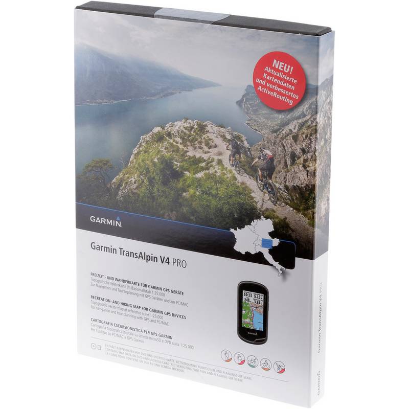 Garmin TransAlpin V4 Pro Karte