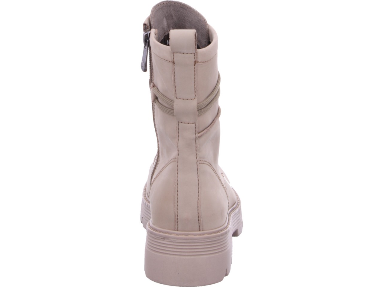 MARCO TOZZI Schnür-Stiefeletten beige