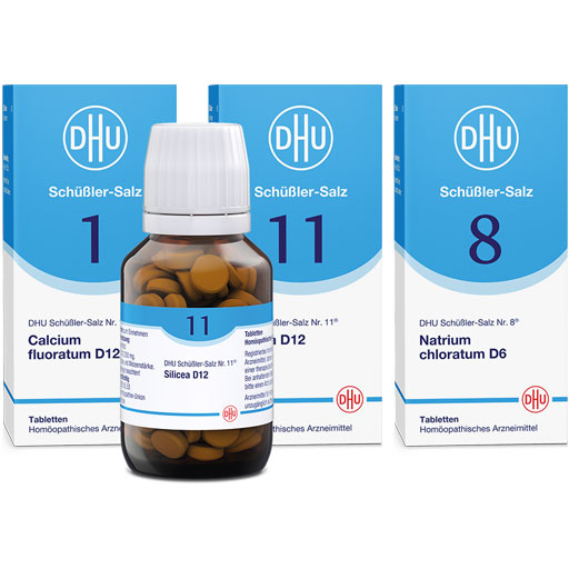 DHU Schüßler-Salze Haut und Haar-Kur  3X80 St  Tabletten