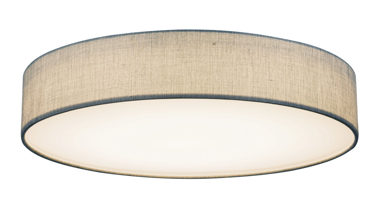 Globo Lighting - PACO - Deckenleuchte Metall Nickel matt, LED