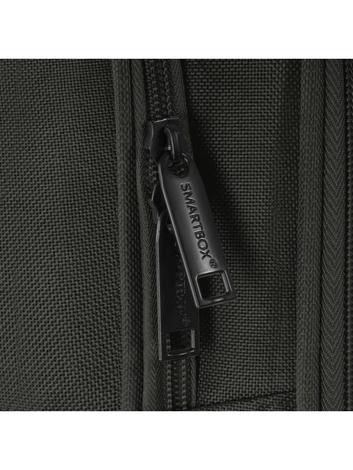 Smartbox Edition 04 4 Rollen Kofferset 3-teilig mit Dehnfalte in black günstig kaufen onesize