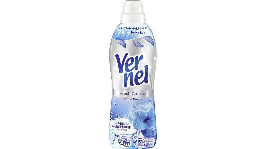 Vernel Weichspüler Fresh Control Cool Fresh 37 WL 814 ml