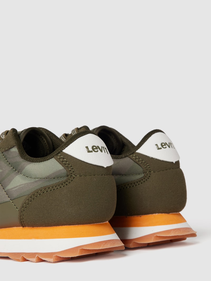 Sneaker mit grafischem Muster Modell 'ALEX S' in khaki