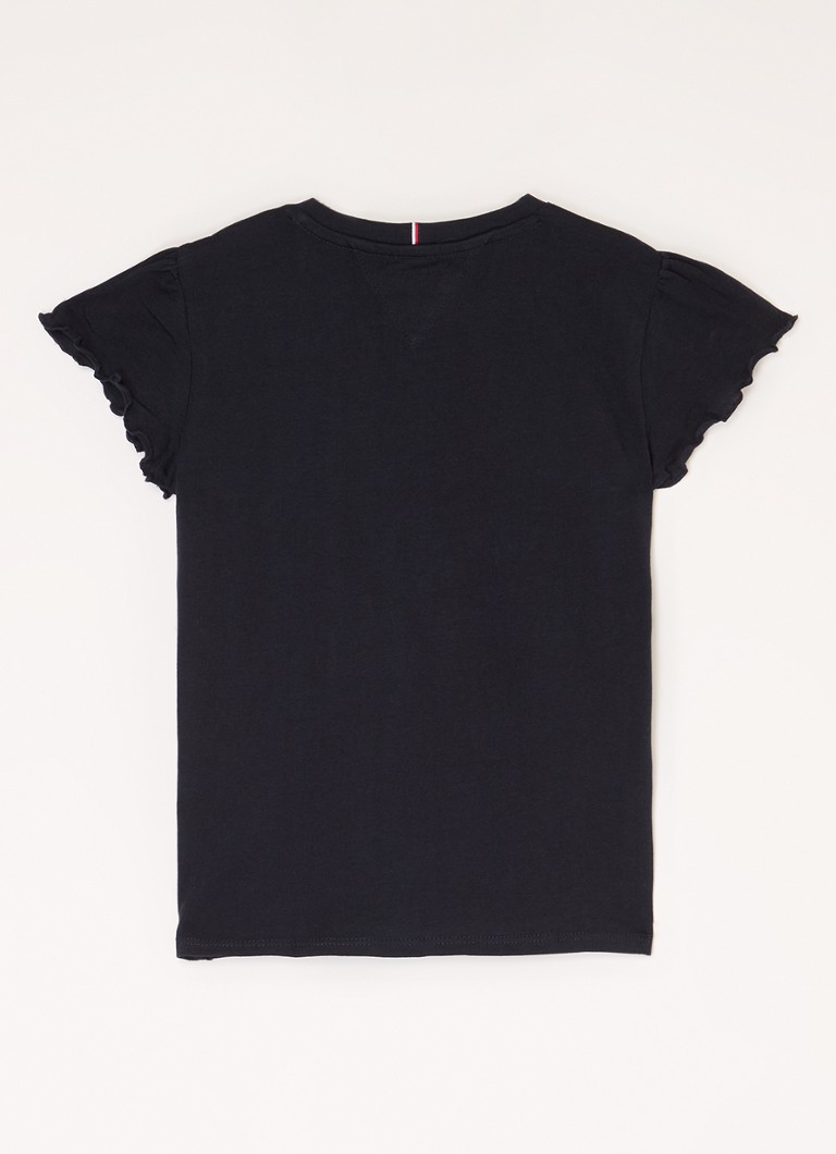 Tricou Tommy Hilfiger cu logo imprimat