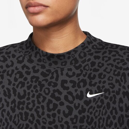 DAMEN SWEATSHIRT W NK DF GT FT CREW LEOPARD AOP