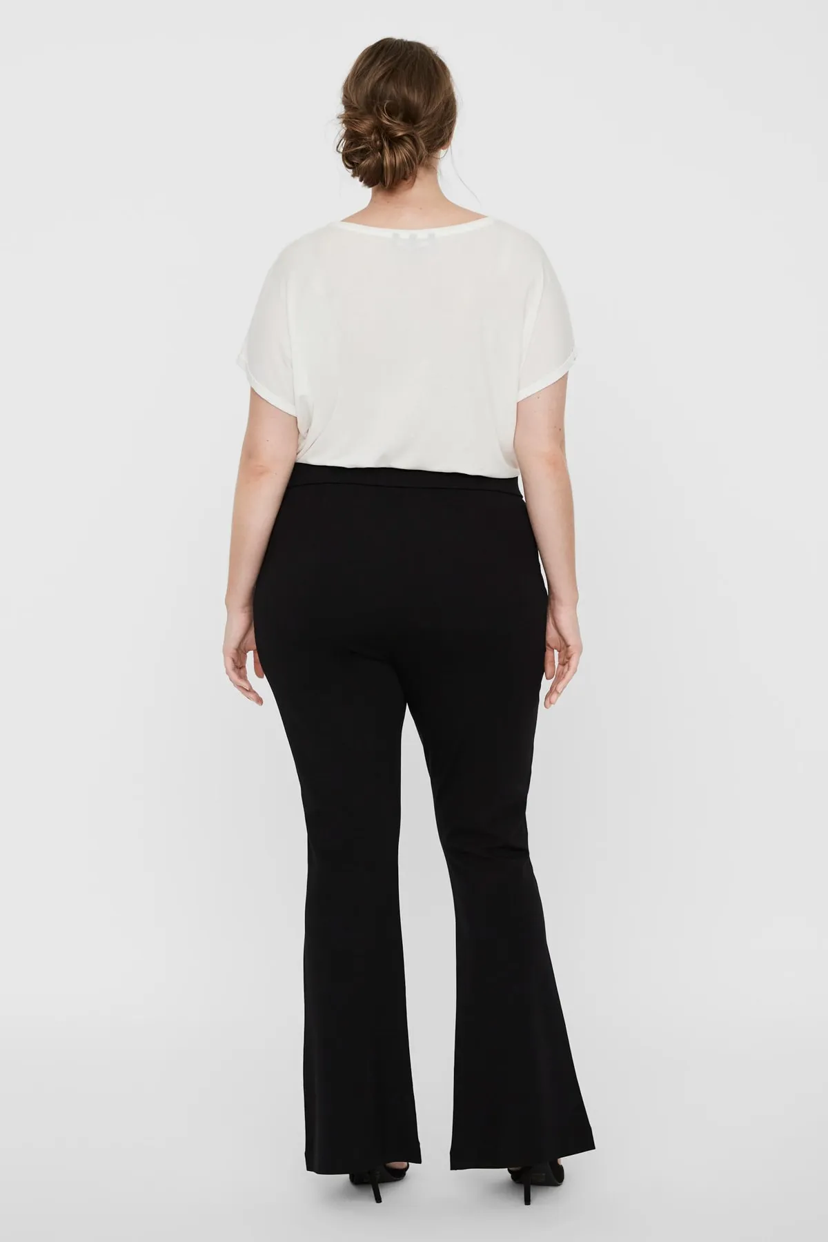 Veromoda Curve  Große Größen in Hose - Schwarz - Bootcut