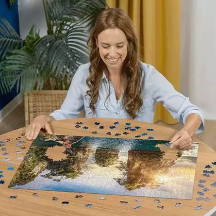 Puzzle 1000 Teile - Three rocks in Cheow, Thailand