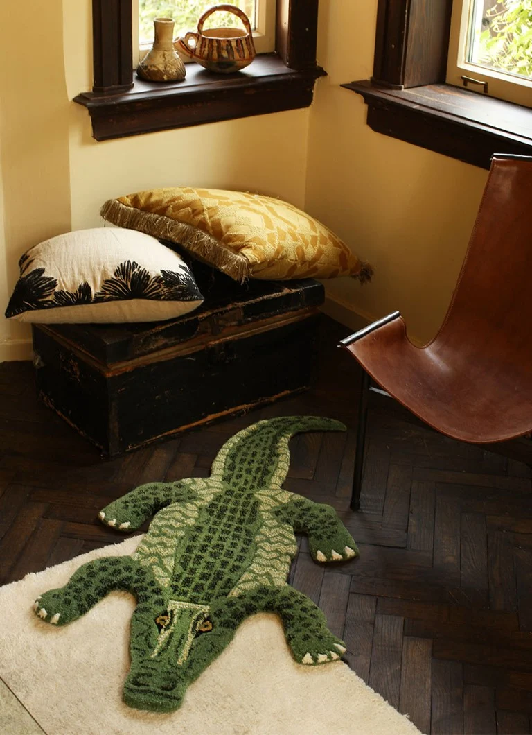 Preproga Doing Goods Coolio Crocodile 110 x 57 cm