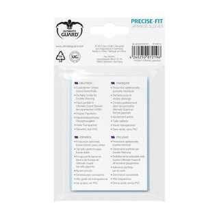 Ultimate Guard Precise-Fit Sleeves Japanische Größe Transparent (100)