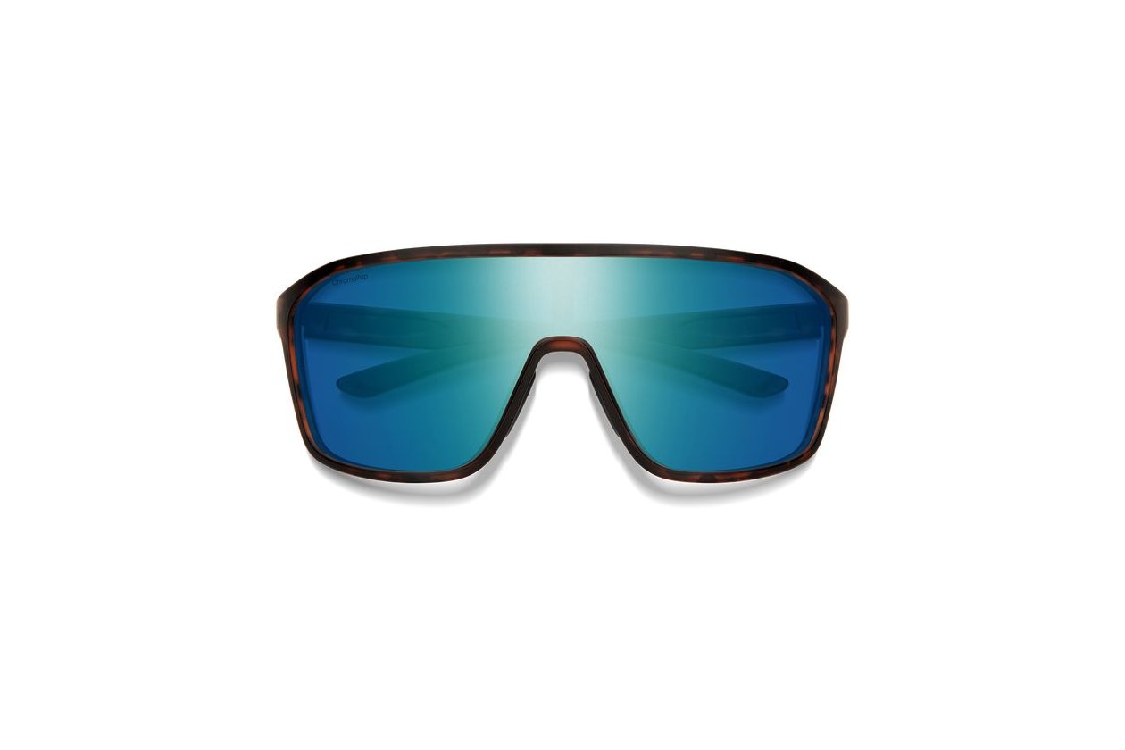 Smith Boomtown Matte Tortoise - ChromaPop Polarized Opal Mirror